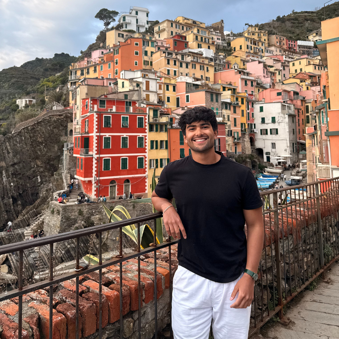 Photo of UConn student Nikho studying abroad on the ISI Florence Program in Florence, Italy.